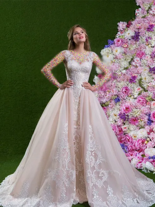 مدل لباس عروس ایتالیایی زیبا و چشم نواز