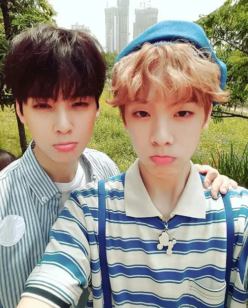 EUNWOO AND SANHA