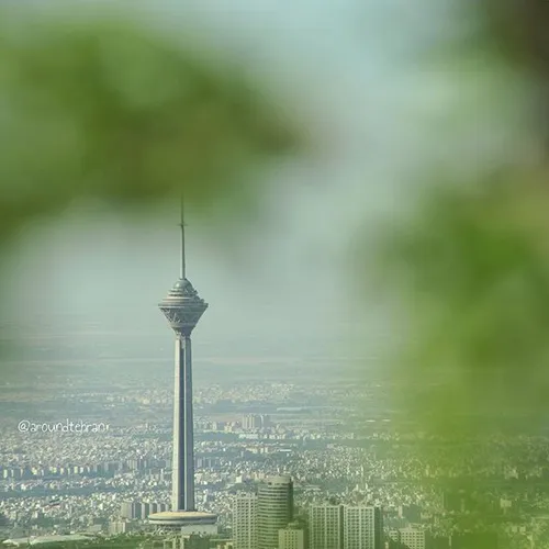 The Milad tower seen from the Tochal heights | 6 July '15