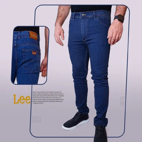 🔸 شلوار لی مردانه آبی کاربنی Levise مدل 1399