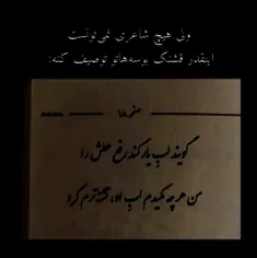 آن لب های وسوسه انگیز ات  هرچقدر ک  بوسیدمت  مهتاج تر بود