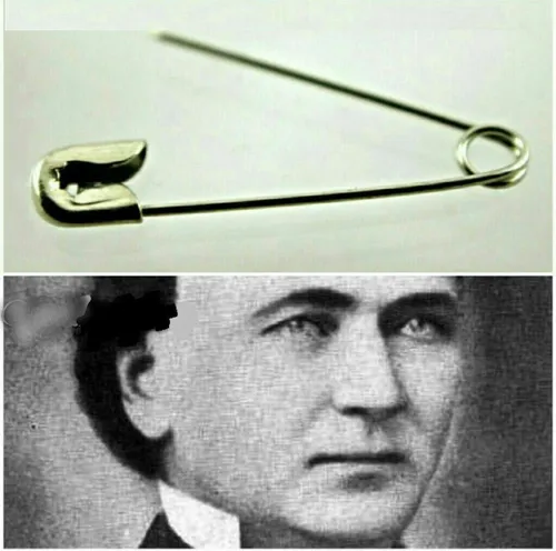 والتر هانت،مخترع آمریکایی که ایده ساخت سنجاق قفلی به ذهنش