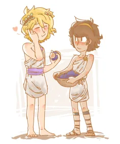 #Yaoii #Achilles #Patroclus  #Greek_gods #Cute_lovely