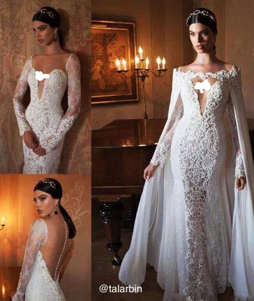 شنل عروس ازدواج مدل لباس