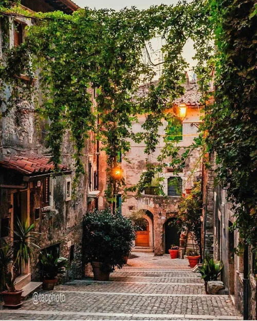 شهر زیبای تیولی در ایتالیا