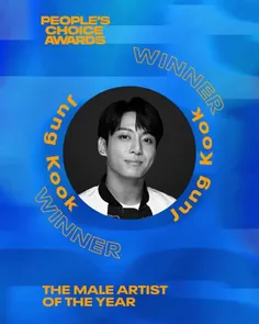 جونگکوک موفق به دریافت جایزه "Best Male Artist" در مراسم 