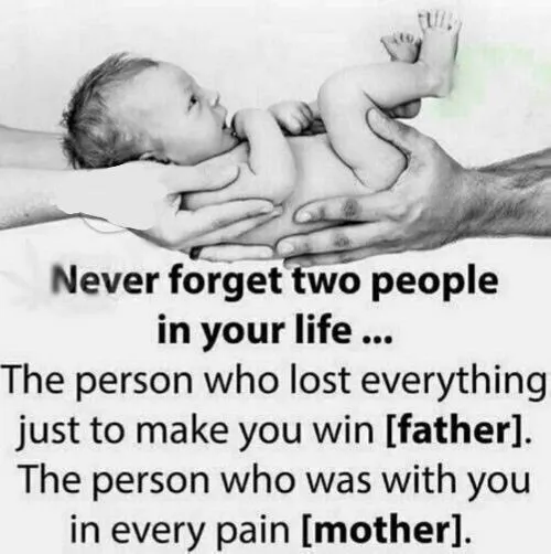 هرگز دو نفر رو در زندگیت فراموش نکن !