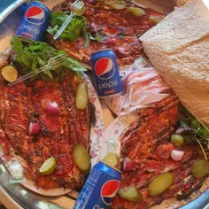 ماهی کباب مجتمع تفریحی کریمی کرمانشاه شهرستان دالاهو شهر 