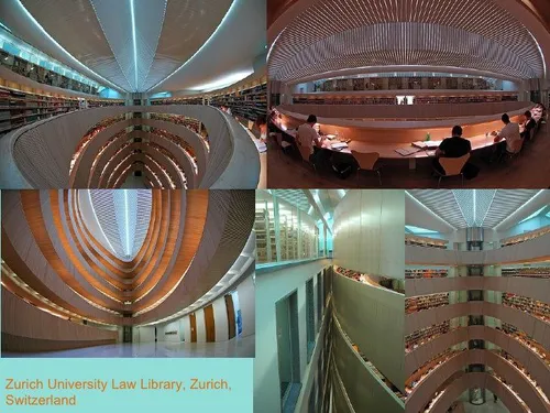 کتابخانه موسسه حقوق دانشگاه زوریخ، سوئیس