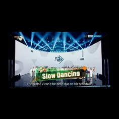 آهنگ "Slow Dancing" اولین بردش رو در ‹ Music Bank › بدست 