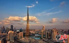 برج خلیفه در دبی.828 متر ارتفاع داره.مسلمانانی که در طبقه