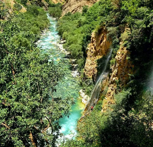 آبشارهای کانی لوسه پیرانشهر