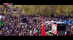 قیام اصفهانی ها در تشییع شهید زاهدی