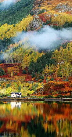 پاییز رنگارنگ در اسکاتلند