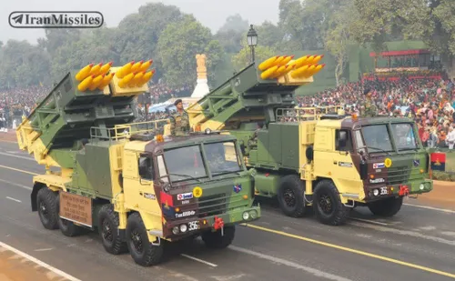 ارمنستان در حال خرید ۲۴ دستگاه موشک انداز چندگانه Pinaka 