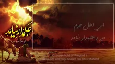 عمو جان ...برگردکه این قافله را بیم عطش نیست 