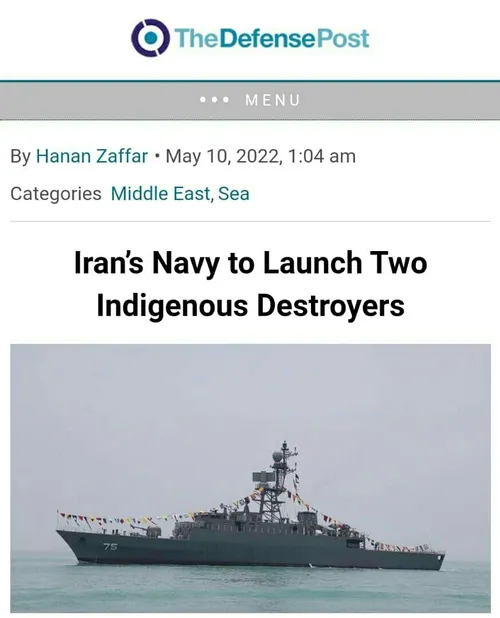 * پیشرفت های ایران در زمینه فناوری نظامی بومی چشمگیر است*