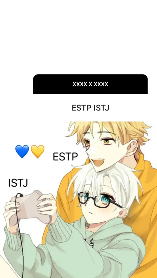 درخواستی برایه شیپ estp و istj هایه قشنگ مون🥹🫠🫶💙💛🌿🌕