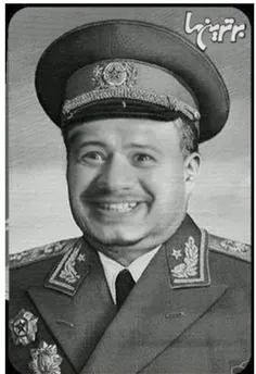 علی صادقی در لباس مرحوم هیتلر ( تصویر پروفایل hiwa است ) 