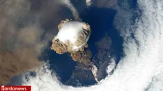 عکس زیبای ناسا ازفوران آتشفشان گواتمالا