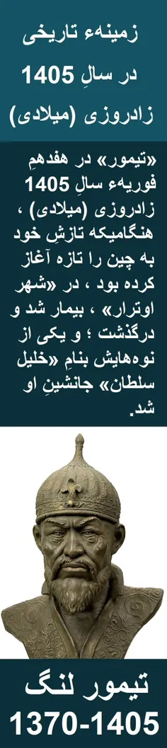 زمینهء تاریخی در سالِ 1405 زادروزی (میلادی)