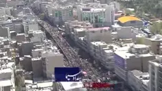 🎥تصاویری از راهپیمایی روز قدس در تهران