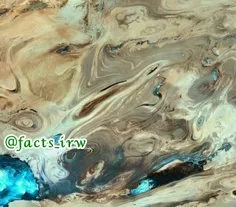خاص ترین عکس فضایی ناسا از دشت کویر ایران، کویری خالی از 