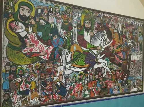 نقاشی از ashura برای دوران قاجار