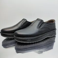 کفش مردانه طبی تخصصی اداری تمام چرم طبیعی
