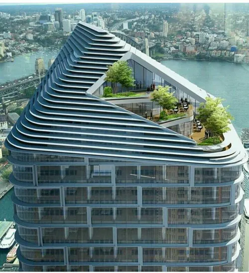 طراحی فوق العاده برج سبز