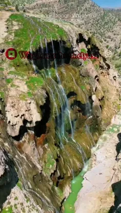 آبشار کمردوغ در قلعه رئیسی مرکز بخش چاروسا از توابع شهرست