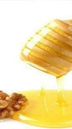🍯  خوردن مغز #گردو با #عسل برای تقویت #اعصاب بسیار مفید ا