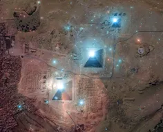 دانشمندان ناسا متوجه شدن که احرام مصر دقیقه زیر سه ستاره 