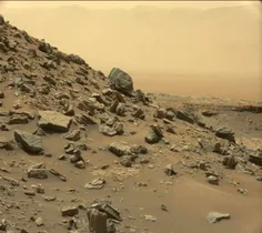 تصویر جدید مریخ‌نورد ناسا از دامنه‌ یک کوه در سیاره مریخ