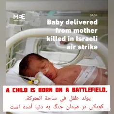 حقیقت ساده (child is born) تقدیم به کودکان مظلوم فلسطین