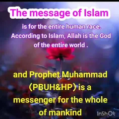 The message of Islam is for the entire human race. Accord