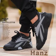 کفش مردانه reebok مدل hanz (طوسی)