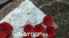 گل مقوایی دیواری  تزئینی