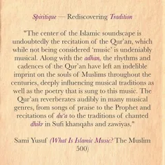 Read the full article "What is Islamic Music?" here: http