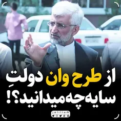 🎥از طرح وان دولت سایه چه می‌دانید؟!