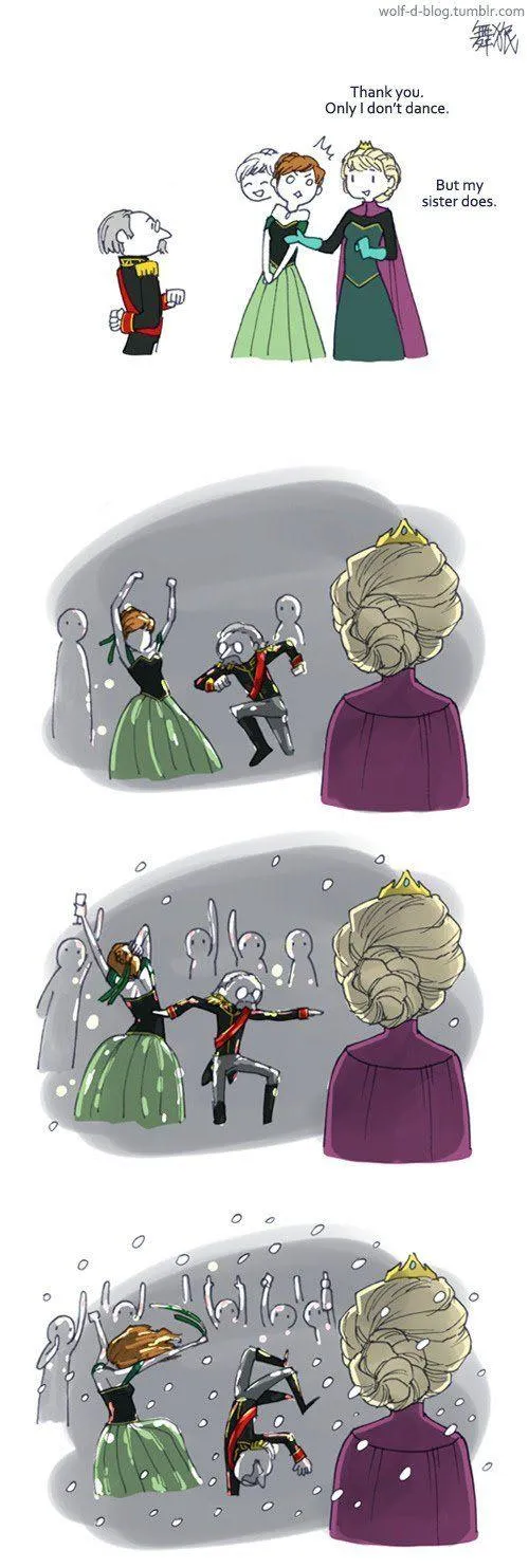 Frozen Queen elsa Anna Fun
