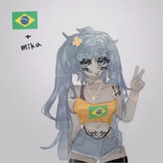 Brazilian miku challenge | art ? 