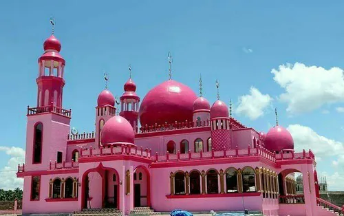 تنها مسجد صورتی دنیا در فلیپین...