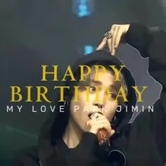 Happy birthday to your happy birthday jimin💜