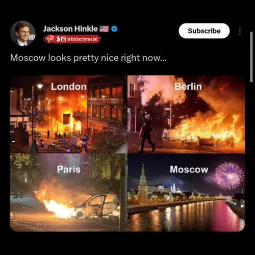 تفاوت این شب های مسکو، پاریس، لندن و برلین از دید خبرنگار آمریکایی