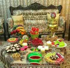 چیدمان #شب #یلدا