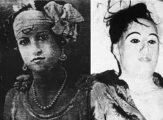 عکس سمت چپ شبیه عکس یک زن جذاب به نظر می‌رسد؛ ماریا النا 