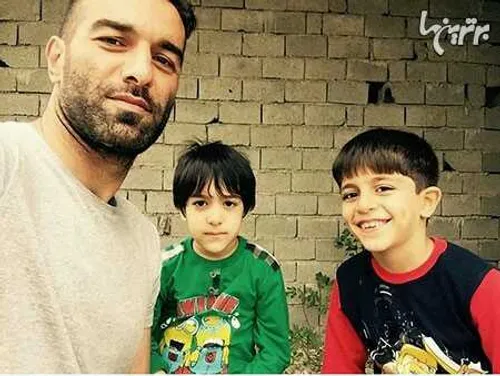سلفی حنیف عمران زاده با خواهرزاده و برادرزاده اش