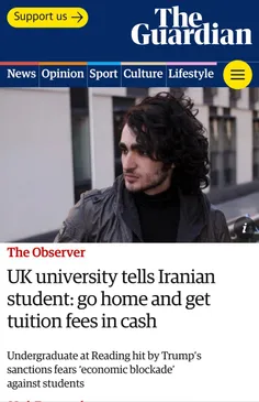 🔴  دانشگاه‌های انگلیس به دانشجویان ایرانی می‌گویند: به خا