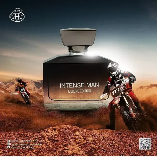 🔴ادو پرفیوم مردانه فراگرنس ورد مدل intense man deluxe edi